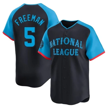 Youth Los Angeles Dodgers Freddie Freeman ＃5 Navy Limited National League 2024 All-Star Game Jersey