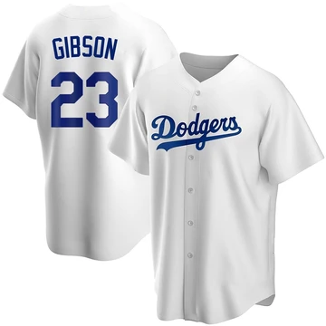 Youth Los Angeles Dodgers Kirk Gibson ＃23 White Replica Home Jersey
