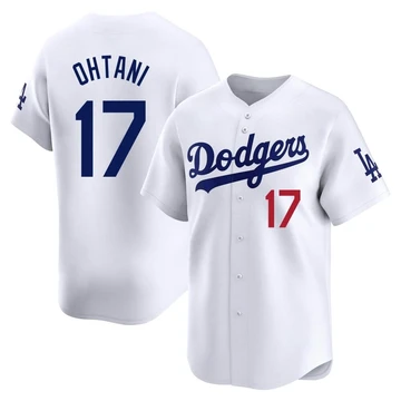 Youth Los Angeles Dodgers Shohei Ohtani ＃17 White Limited Home Jersey