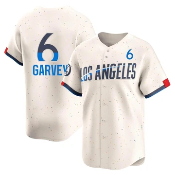 Youth Los Angeles Dodgers Steve Garvey ＃6 Cream Limited 2024 City Connect Jersey